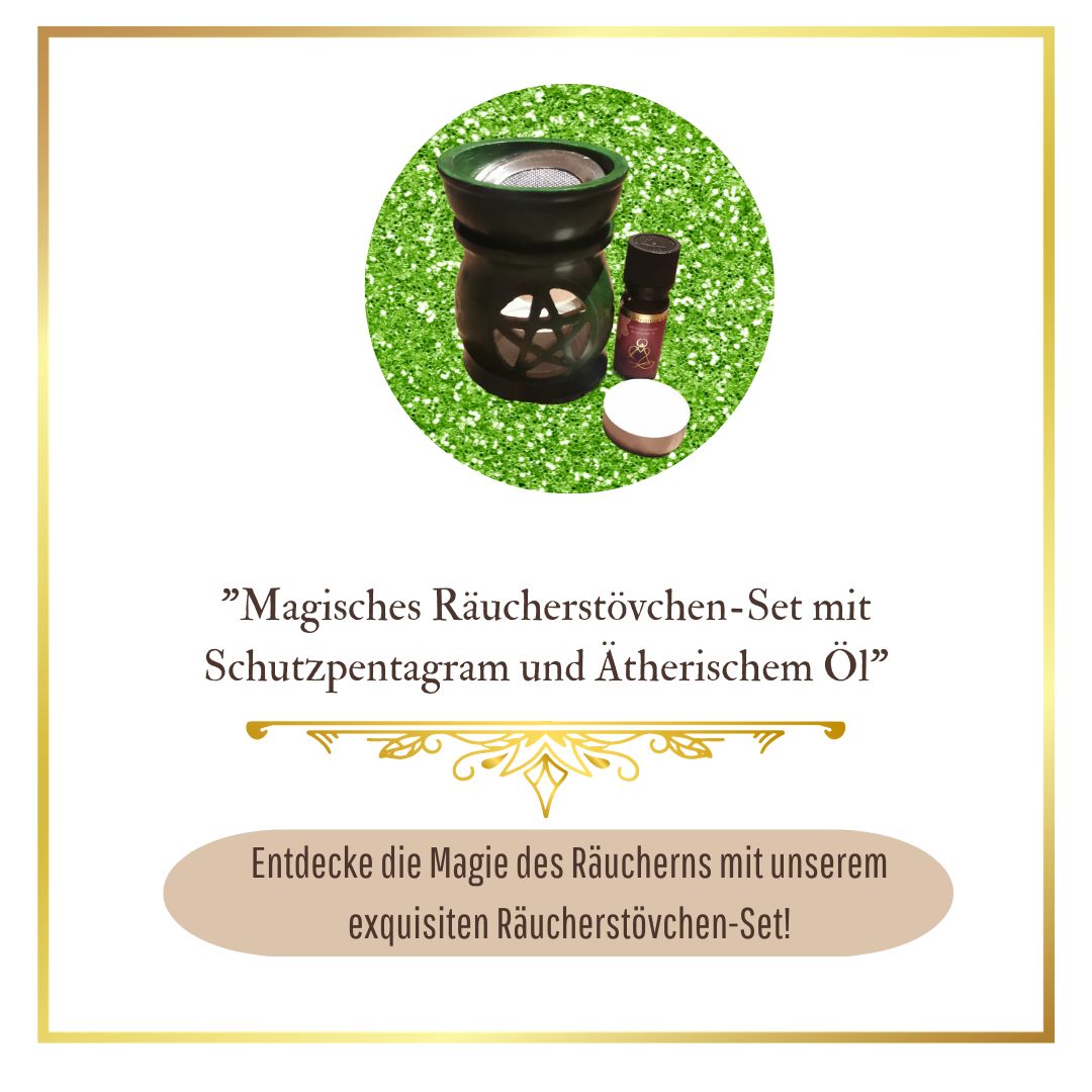 Spezialangebot: Magisches Räucherstövchen-Set