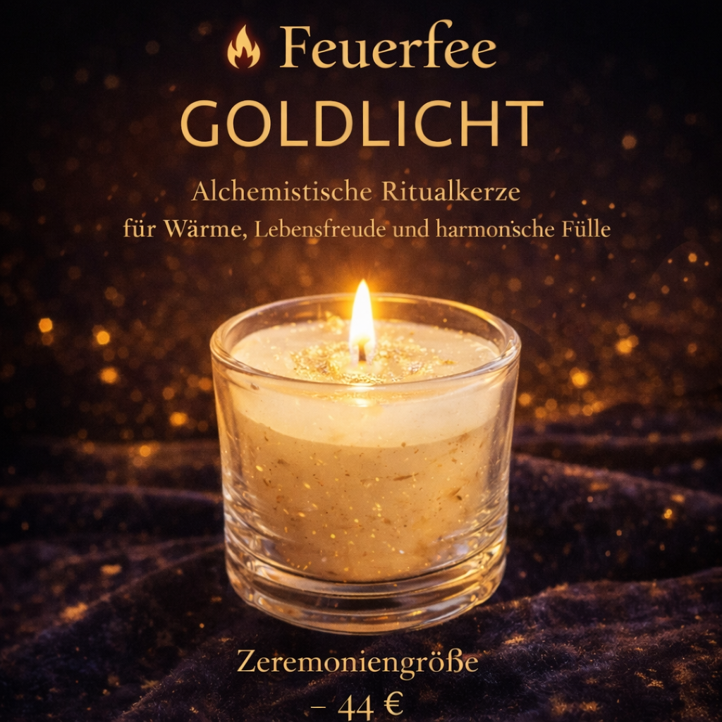 Feuerfee alchemistisches Goldlicht