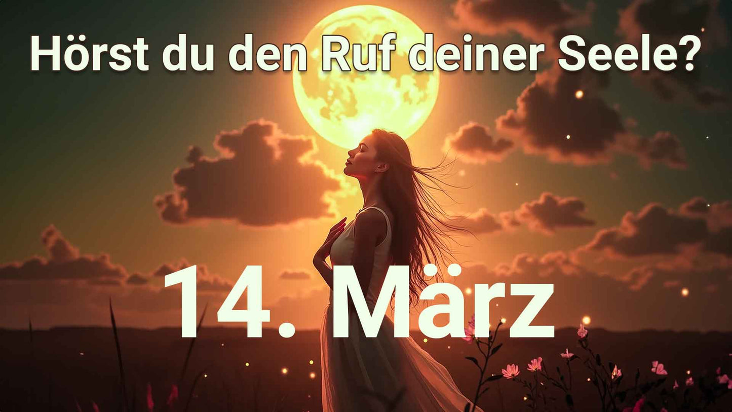 Vollmond in der Jungfrau 14.03 Befreie deine innere Stimme + persönlicher Vollmond Botschaft