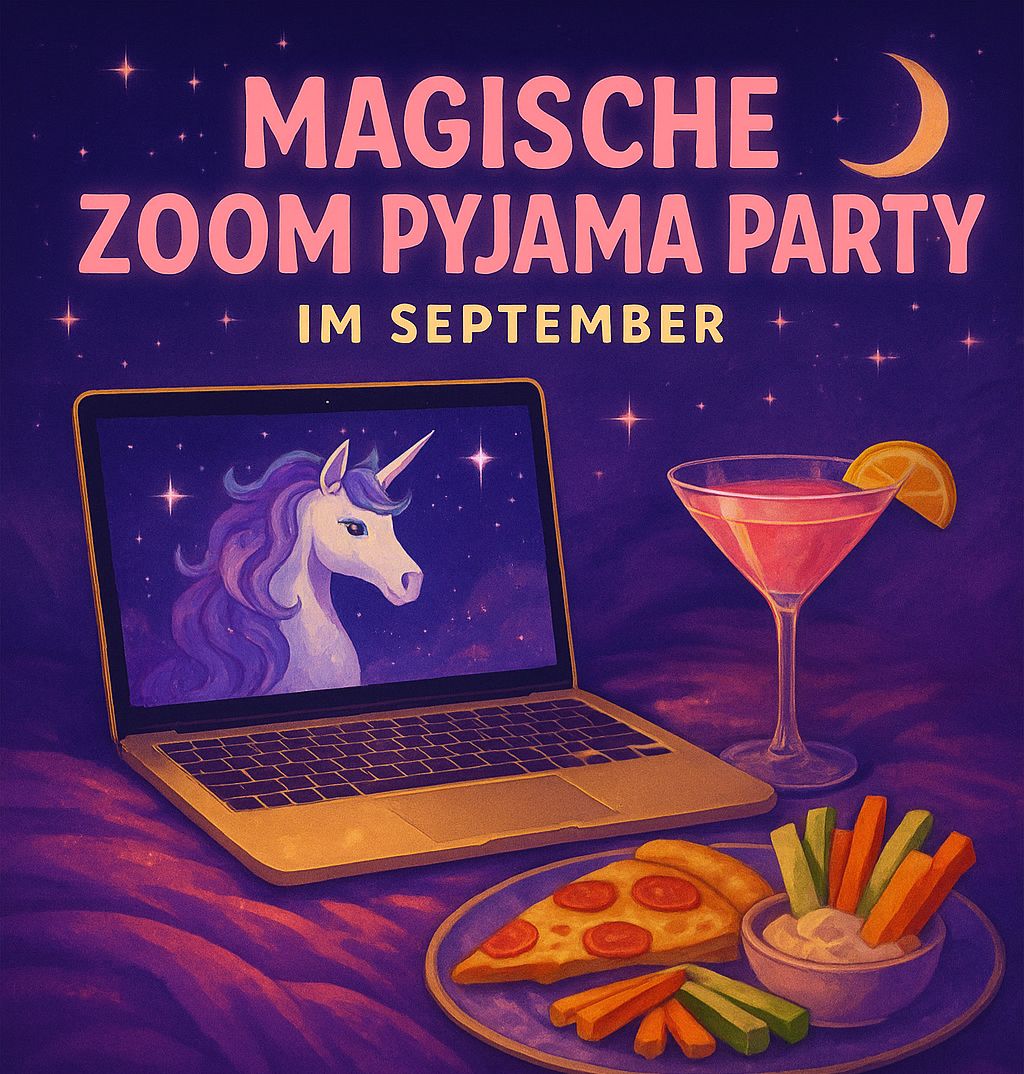 Magische Zoom Pyjama Party im September