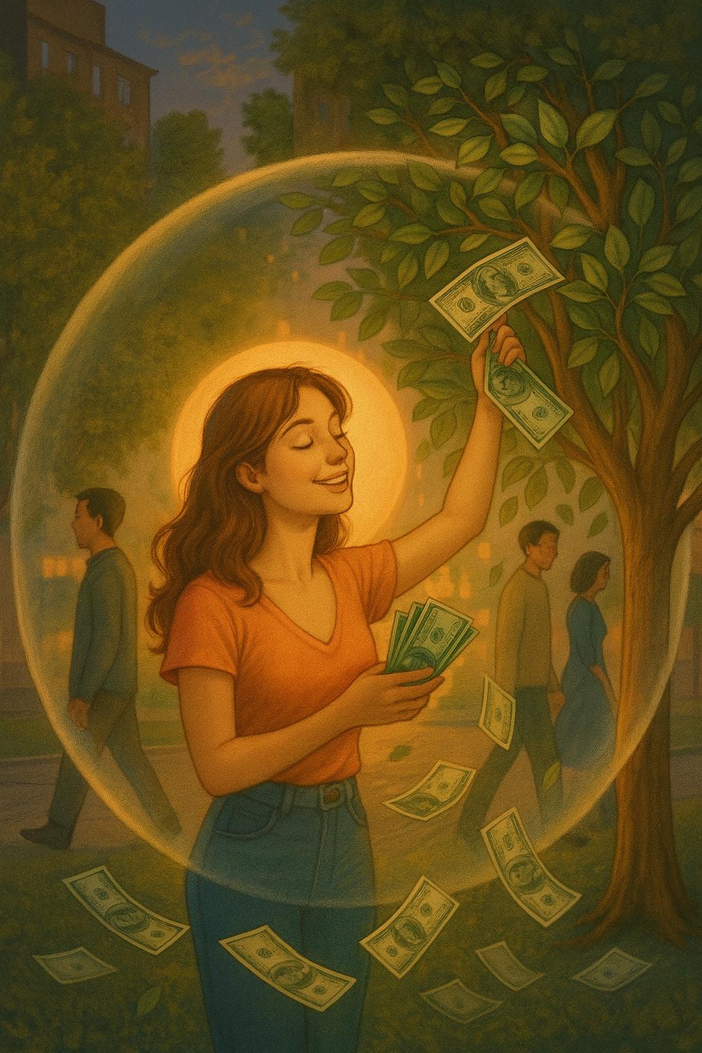 Die Kunst, inmitten der Matrix Geld zu pflücken