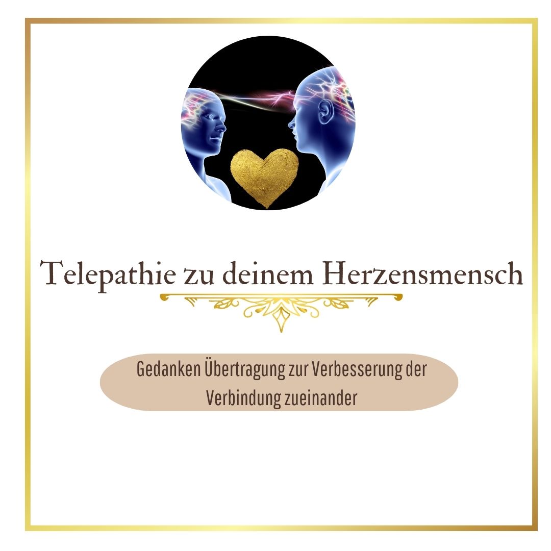 Telepathie zu deinem Herzensmenschen