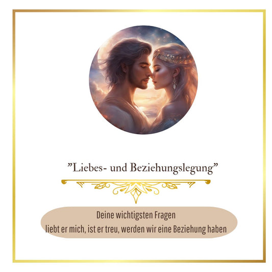 Exklusives Angebot: "Herzensfragen" - Die Liebe und Beziehungs-Legung